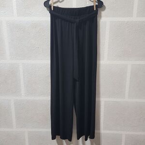 Tahari Black Wide Leg Pants